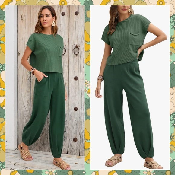 2PC SWEATER LOUNGE SET - Picture 2 of 6